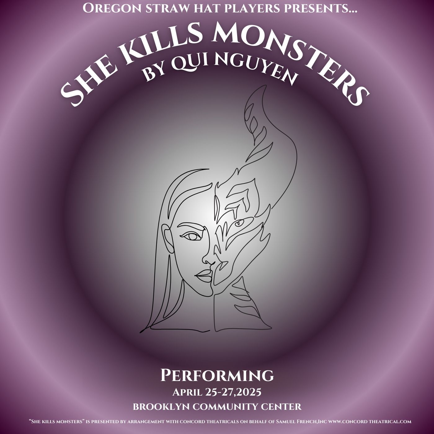 Oregon Straw Hat Players presents She Kills Monsters